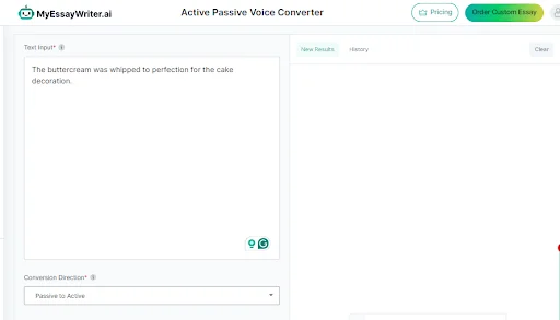 active voice first image